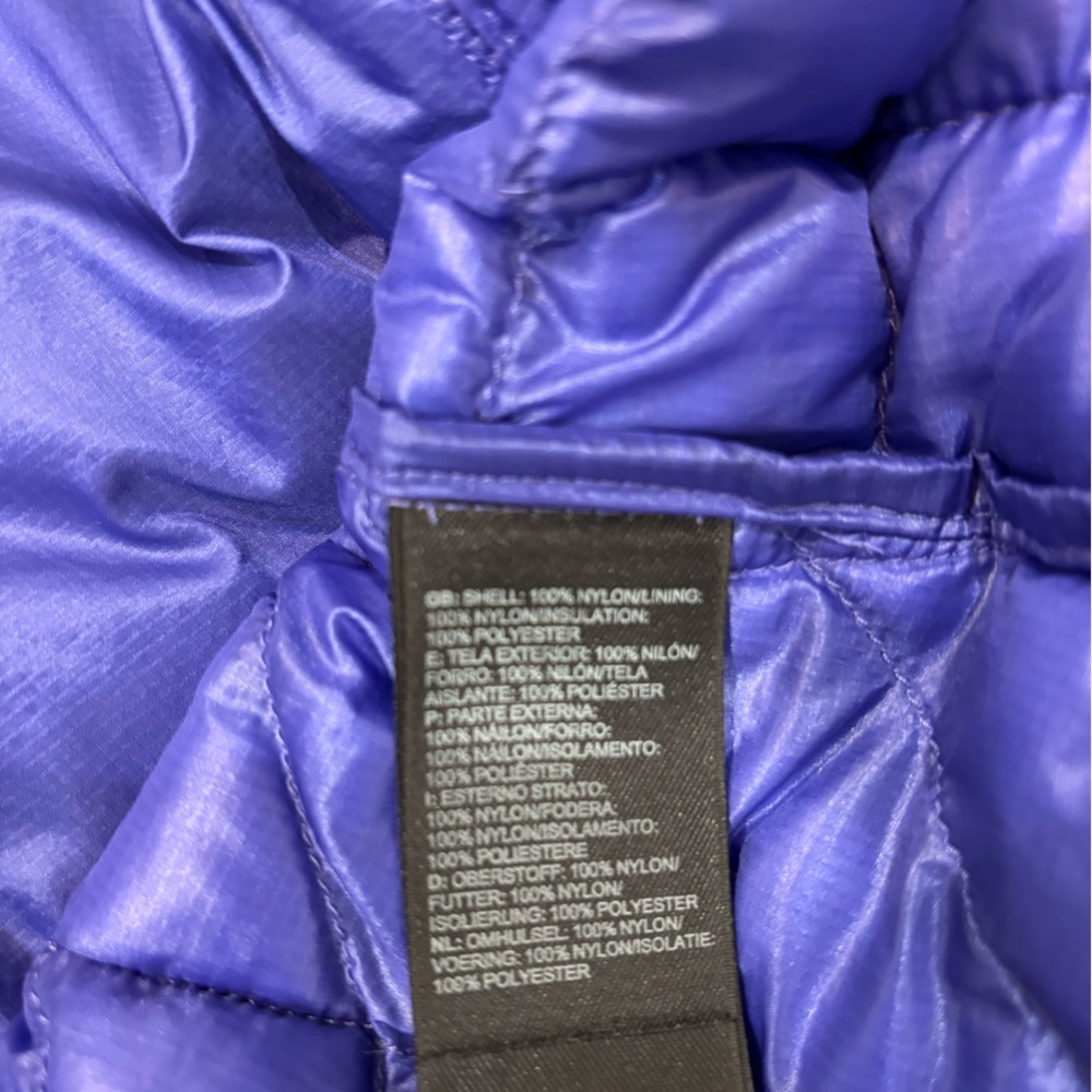 The North Face Women's Thermoball Purple Quilted Puffer Jacket - Picture 6 of 7